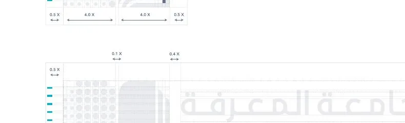 النسب الذهبية في تكوين الشعار
