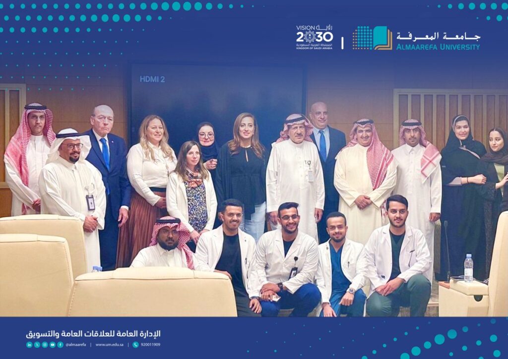 @almaarefa:-من-مخرجات-#جامعة-المعرفة،-الطالب-في-كلية-الصيدلة-رامي-العصيمي-–-ضمن-فريق-التعليم-الجامعي-بوزارة-التع