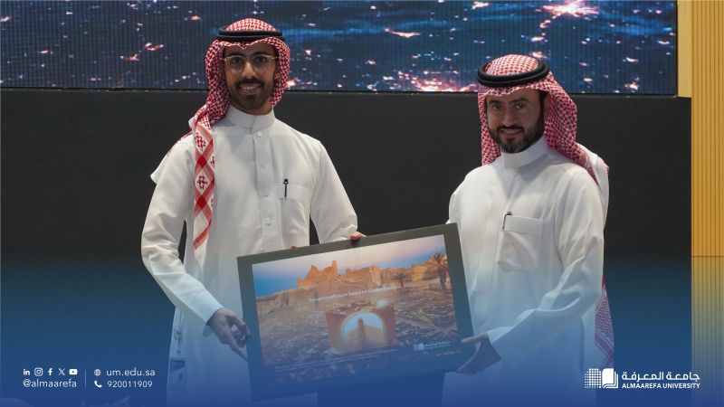 ضمن فعاليات ‫#الأسبوع_العالمي_للفضاء‬، استضافت ‫#جامعة_المعرفة‬ بالتعاون مع ‫#وكالة_الفضاء_السعودية‬، محاضرة حوارية بعنوان "الواقع...